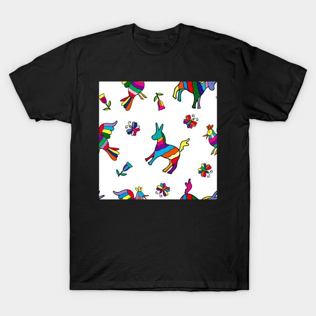 Rainbow Animals T-Shirt by tandre